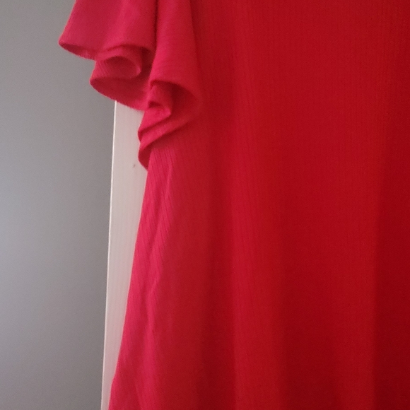 Women's  Ruffle Sleeve Top - Picture 2 of 4